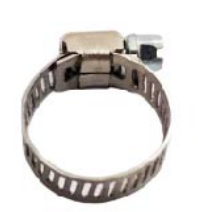[HS-20] ABRAZADERA SIN FIN INOX(ANCHO DE BANDA 12.7MM RESIST. 4-8N/M SIN REMACHES,(TORNILLO A.AL CARBON) 3/4 - 1 3/4(B/C 50 PZAS)